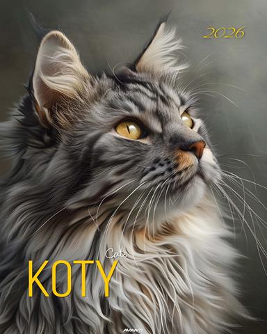 AVANTI KALENDARZ 2026 KOTY A3-13