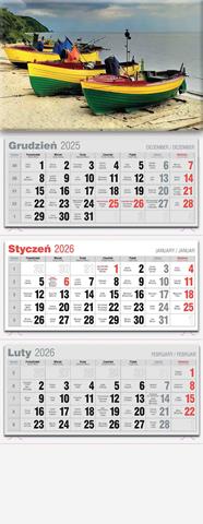 AVANTI KALENDARZ 2026 TRÓJDZIELNY LUX KTL26 MIX