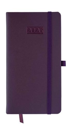 AVANTI KALENDARZ 2026 KSIĄŻKOWY DL TYGODNIOWY LUX KDLTL-V2 PURPUROWY
