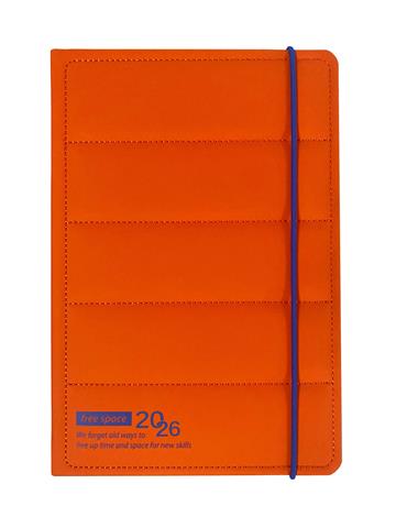 AVANTI KALENDARZ 2026 KSIĄŻKOWY A5 DZIENNY NORTH FACE KA5DNF2026 POMARAŃCZOWY