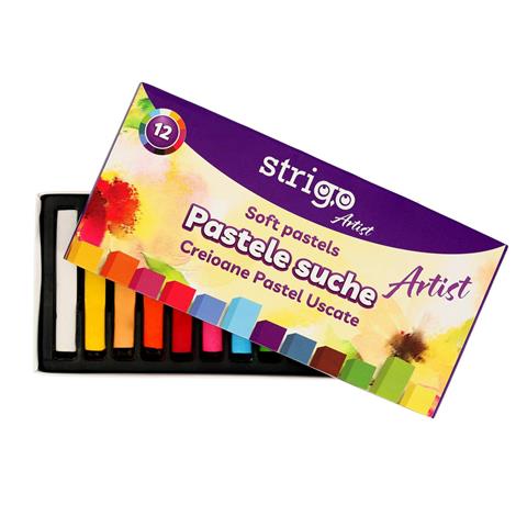 STRIGO PASTELE SUCHE 12 KOLORÓW SSC397