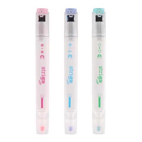 STRIGO ZAKREŚLACZ I STEMPELKI NA ROLCE 2W1.