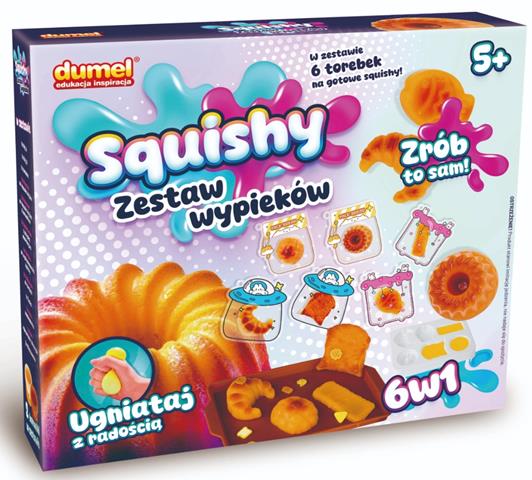 DUMEL SQUISHY-ZESTAW WYPIEKÓW