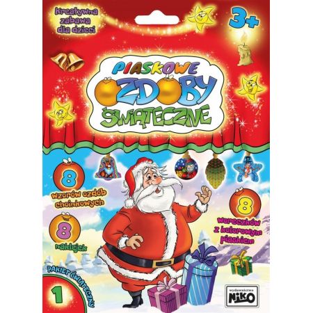 NIKO PIASKOWE OZDOBY ŚWIĄTECZNE 1