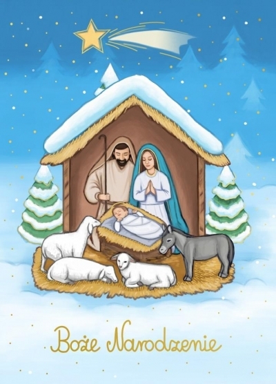 HENRY KARTKA OZDOBNA B6 BN SZOPKA BETLEJEMSKA GWIAZDKA