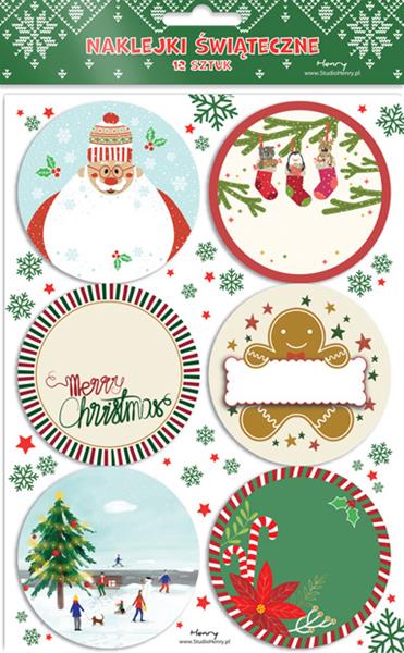 HENRY NAKLEJKI BN A'12 5604 GWIAZDKA