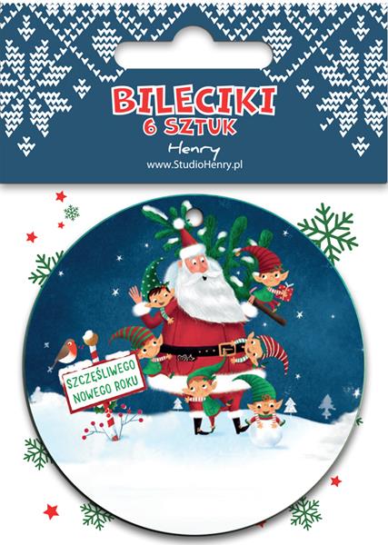 HENRY BILECIK DO PREZENTU MIKOŁAJ Z     ELFAMI A'6