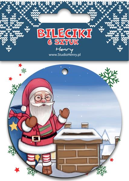 HENRY BILECIK DO PREZENTU MIKOŁAJ NA    DACHU A'6