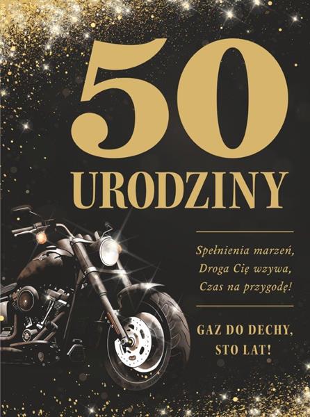 ART NUVO KARTKA URODZINY 50 CMB 102 /10/