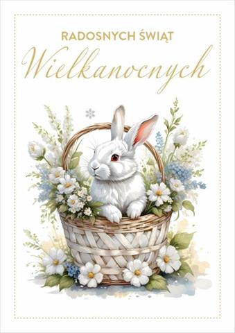 ART NUVO KARTKA-WN B6 EE 0516 WIELKANOC /10