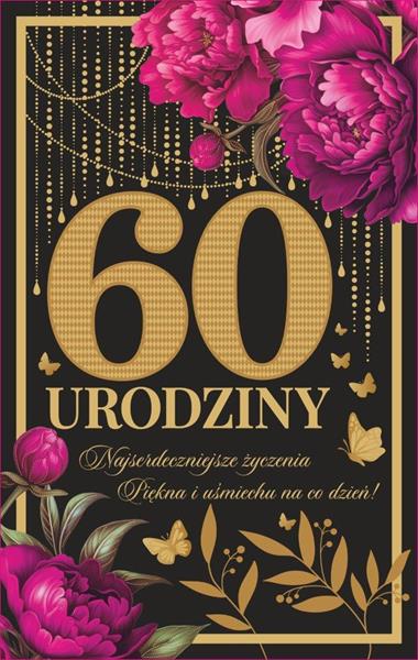 art nuvo kartka urodziny 60 uck 03 /10/