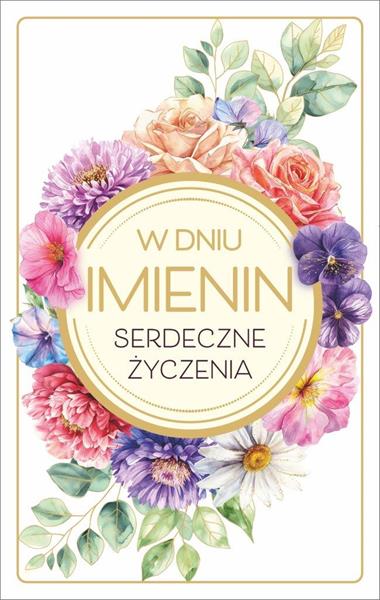 ART NUVO KARTKA IMIENINY KI 02 /10/