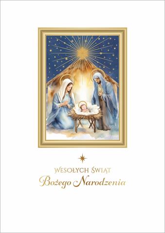 ART NUVO KARTKA B6 BN 204 BN GWIAZDKA   /10/