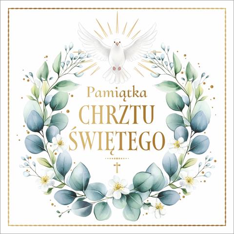 ART NUVO KARTKA OZDOBNA CHRZEST KW BB 0149 /10/