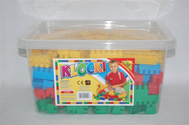 BĄCZEK KLOCKI W POJEMNIKU MAŁYM /4/