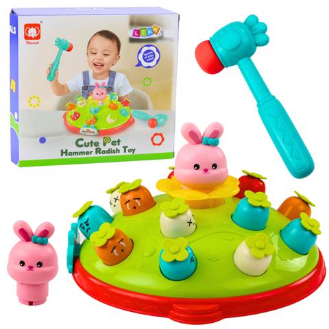 GRA ZRĘCZNOŚCIOWA UDERZ MŁOTKIEM MARCHEWKI WYSKAKUJĄCY KRÓLIK LEAN