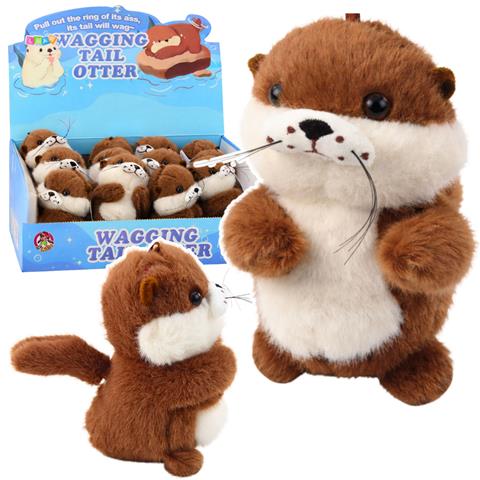 PLUSZOWA WYDRA Z KRĘCĄCYM OGONKIEM DŹWIĘKI LEAN