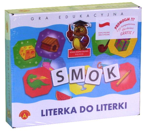 ALEXANDER GRA EDUKACYJNA LITERKA DO LITERKI