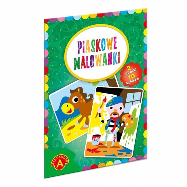 alexander piaskowa malowanka malarz, konik