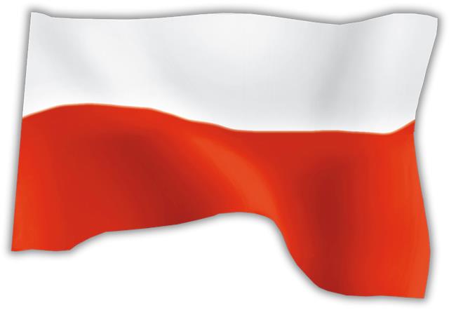 FLAGA POLSKI 70X112                     KUKURYKU