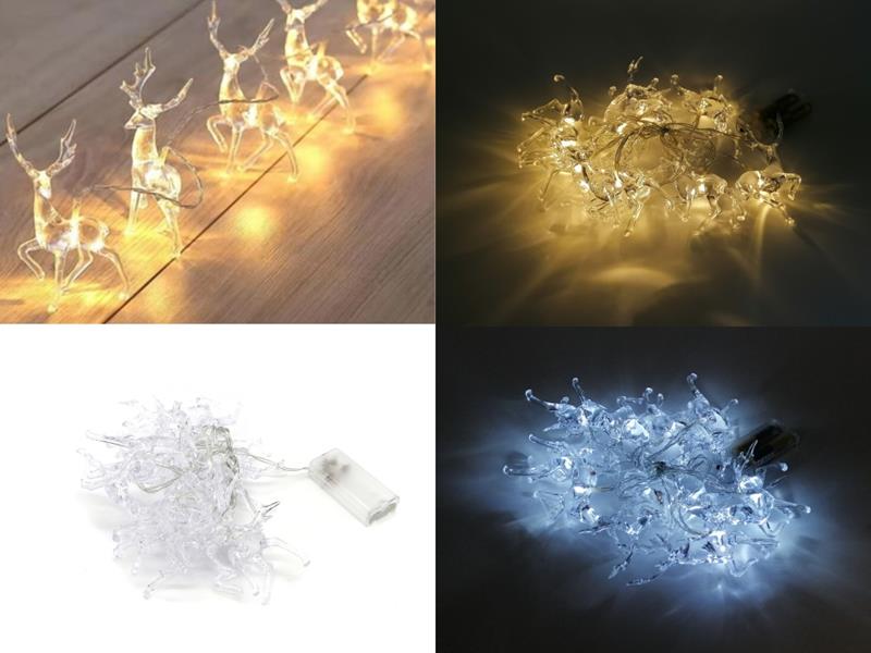 one dollar kabel led z reniferami 355699