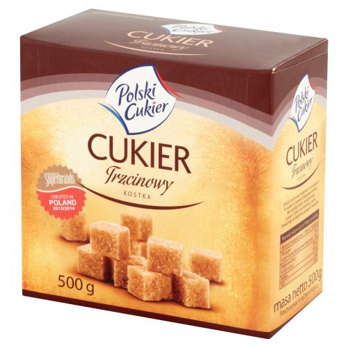 cukier kostka trzcinowy polski 500g ksc