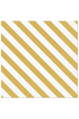 TETEaTETE SERWETKI 33X33 CM GOLD LINES  A'20 PAW-TL126909