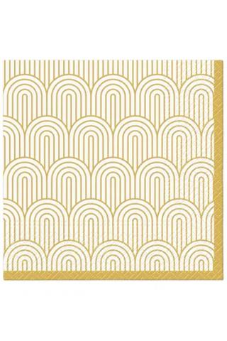 TETEaTETE SERWETKI 33X33 CM GOLDEN ARCHES A'20 PAW-TL127109