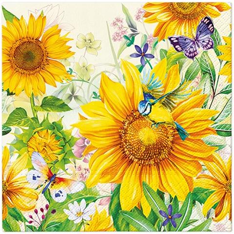 PAW-SERWETKI 33X33 CM WILD SUNFLOWERS A'20 SDL145500