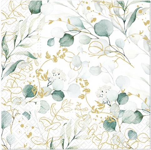 PAW-SERWETKI 33X33 CM GOLDEN EUCALYPTUS A'20 SDL143900