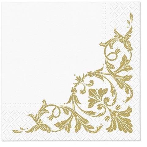 TETEaTETE SERWETKI 33X33 CM MOTIF GOLD  A'20 PAW-TL124609