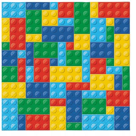 PAW-SERWETKI 33X33 CM COLORFUL BRICKS A'20 SDL135800