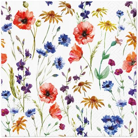 TETEaTETE SERWETKI 33X33 CM FIELD OF FLOWERS A'20 PAW-TL567000