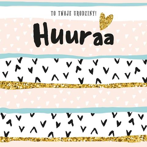 HENRY KARTKA OZDOBNA URODZINY KW HUURAA