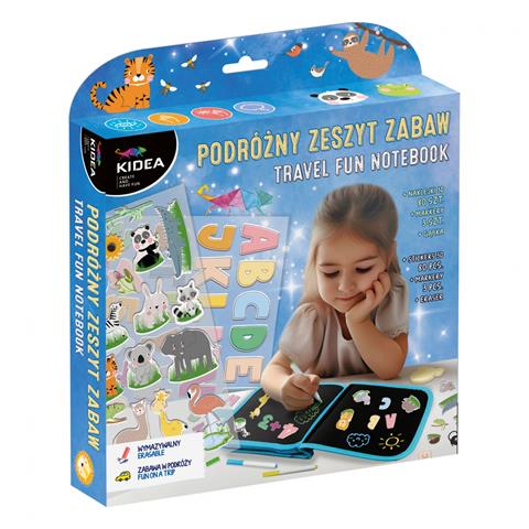 DERFORM ZESZYT PODRÓZNY DO ZABAW KIDEA