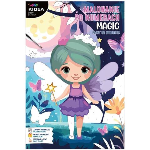 DERFORM MALOWANIE PO NUMERACH MAGIC KIDEA
