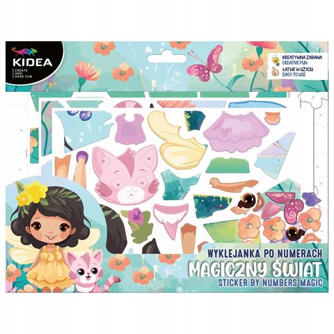 DERFORM WYKLEJANKA PO NUMERACH MAGIC    KIDEA /12/