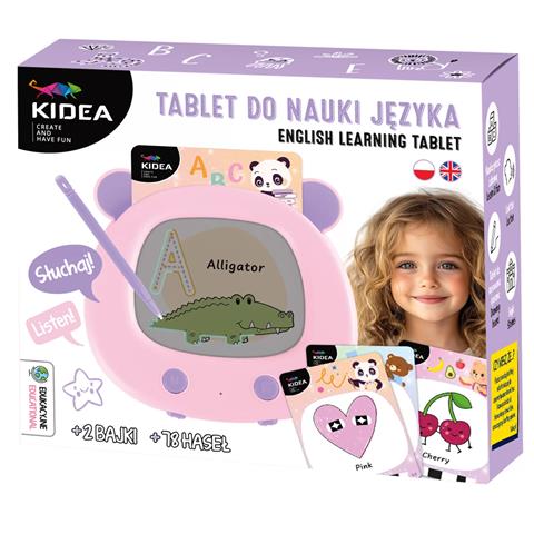 DERFORM TABLET DO NAUKI JĘZYKA A KIDEA