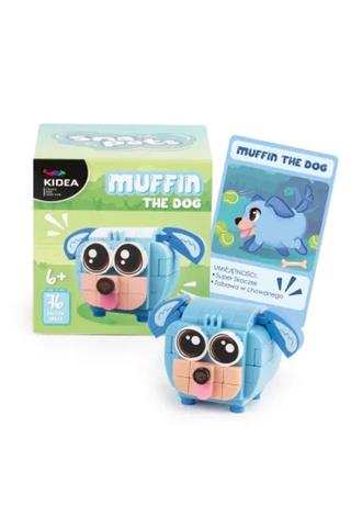 DERFORM KLOCKI SNAPETS PIES NIEBIESKI   76EL. KIDEA /6/