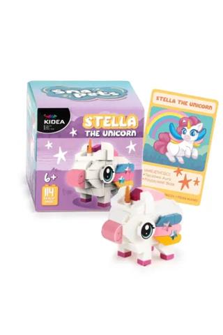 DERFORM KLOCKI SNAPETS JEDNOROŻEC BIAŁY 114EL. KIDEA /6/