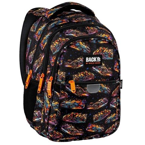 DERFORM PLECAK SZKOLNY BUCKUO 8 MODEL 7029x27x20cm AUTA