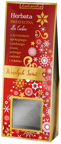 KUKARTKA HERBATA SG-385 BN GWIAZDKA