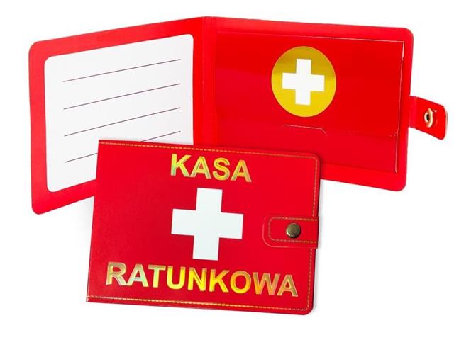 KUKARTKA KARNET PORTFELIK KASA RATUNKOWA
