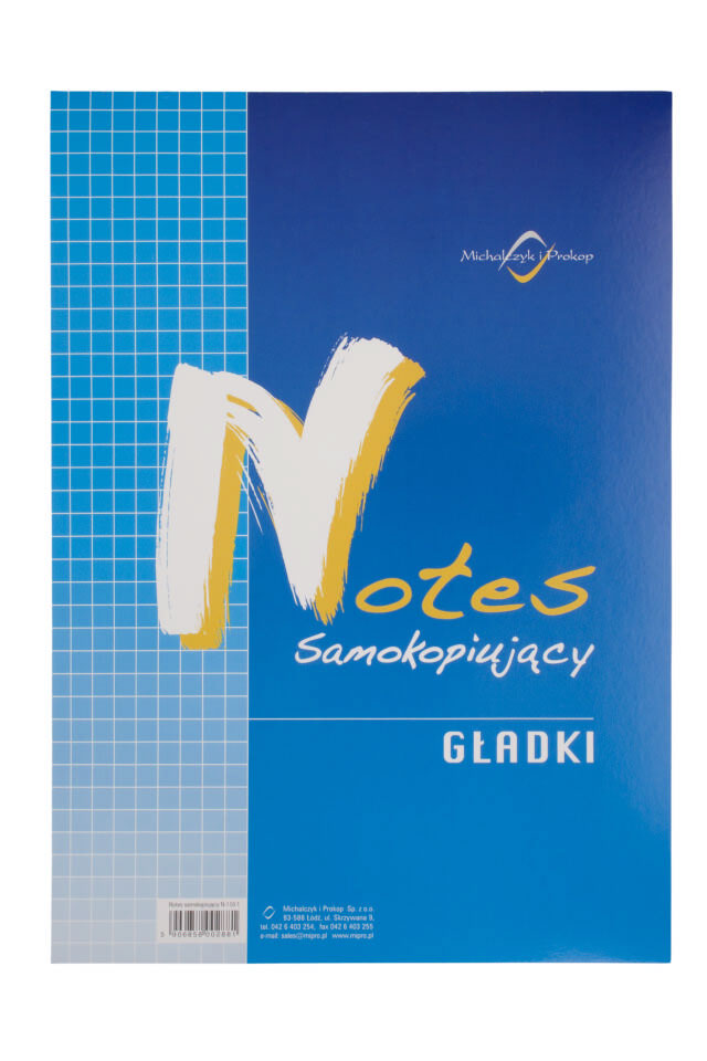M&P NOTES A4 SAMOKOPIA GŁADKI N110-1 40 stron wielokopia
