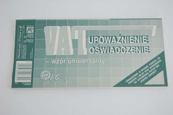 druk-v10-b upow.oświadcz. uniwersalne vat m&p