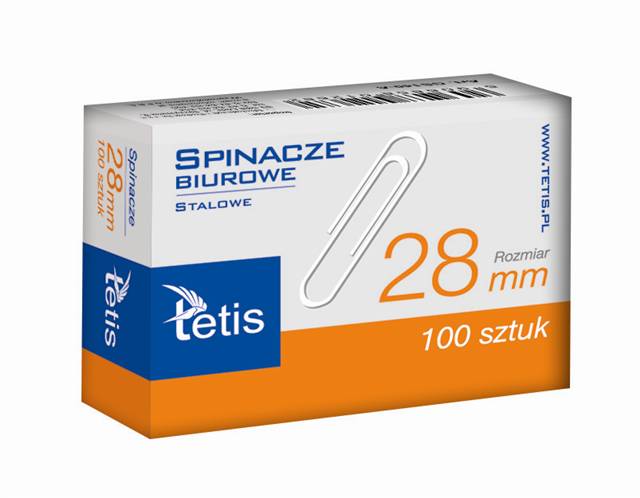 tetis spinacze biurowe 28mm /10/ gs140-b