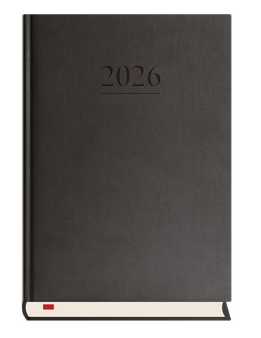 M&P TERMINARZ MENADŻERA 2026 CZARNY A5  T-203V-V