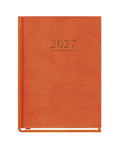 M&P TERMINARZ OLA 2027 POMARAŃCZOWY A6  T-212V-P