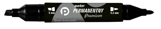 tetis marker perm.km502-v2 2-stronny    5/4.2mm czarny /12/