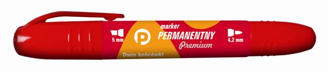 tetis marker perm.km502-c2 2-str.5/4.2mmczerwony